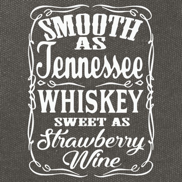 Smooth As Tennessee Whiskey Sweet As Strawberry Wine Cotton Canvas Backpack