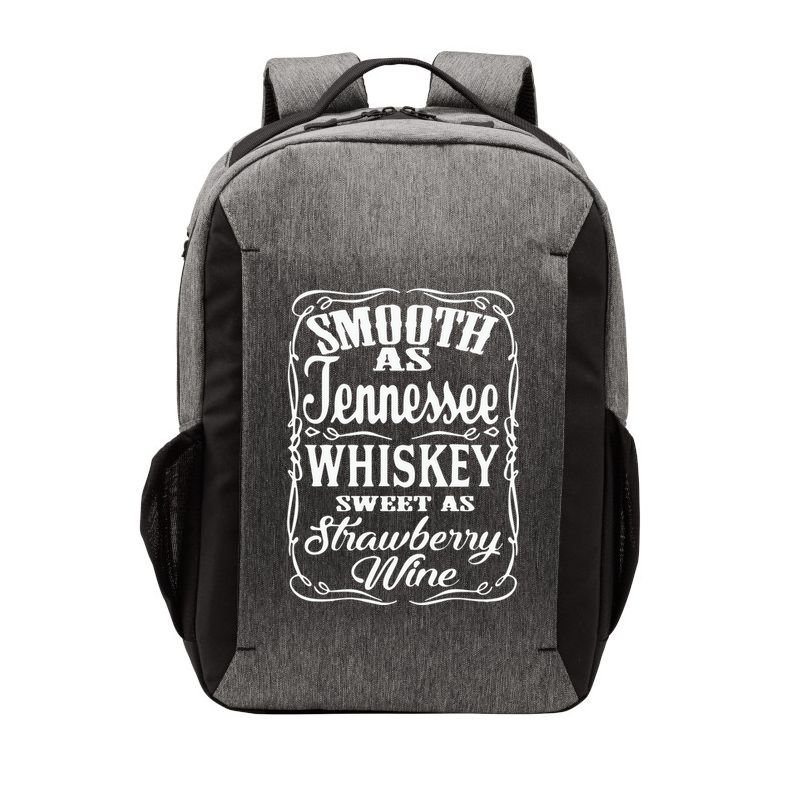 Smooth As Tennessee Whiskey Sweet As Strawberry Wine Vector Backpack