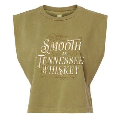 Smooth As Tennessee Whiskey Country Garment-Dyed Women's Muscle Tee