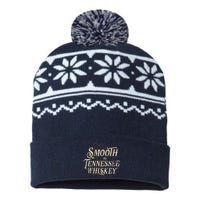 Smooth As Tennessee Whiskey Country USA-Made Snowflake Beanie