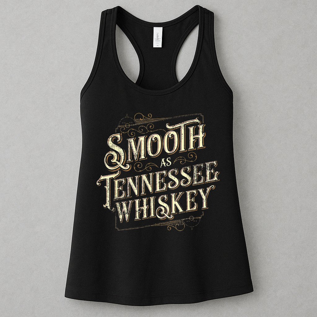 Smooth As Tennessee Whiskey Country Womens Tank Top