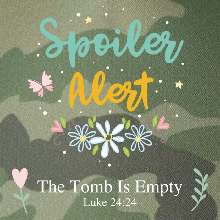Spoiler Alert The Tomb Is Empty Luke 24:24 Gift Legacy Tie Dye Trucker Hat