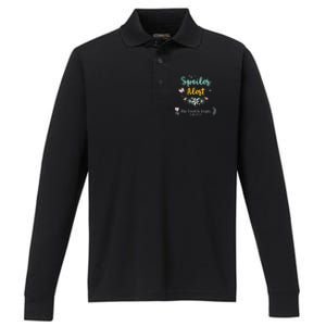 Spoiler Alert The Tomb Is Empty Luke 24:24 Gift Performance Long Sleeve Polo