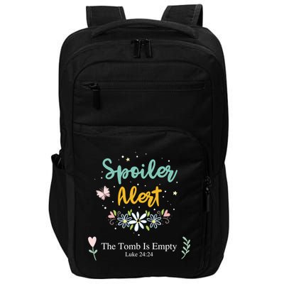 Spoiler Alert The Tomb Is Empty Luke 24:24 Gift Impact Tech Backpack