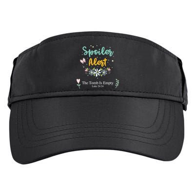 Spoiler Alert The Tomb Is Empty Luke 24:24 Gift Adult Drive Performance Visor