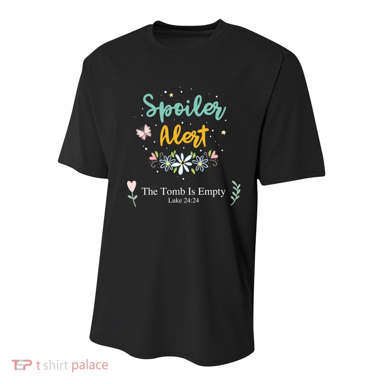 Spoiler Alert The Tomb Is Empty Luke 24:24 Gift Youth Performance Sprint T-Shirt
