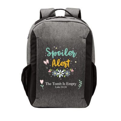 Spoiler Alert The Tomb Is Empty Luke 24:24 Gift Vector Backpack