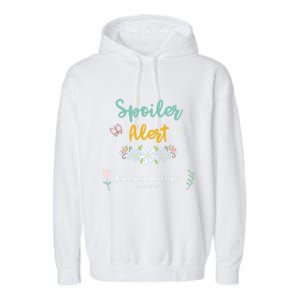 Spoiler Alert The Tomb Is Empty Luke 24:24 Gift Garment-Dyed Fleece Hoodie