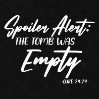 Spoiler Alert The Tomb was Empty Luke 24:24 Celebrating Easter Ladies PosiCharge Tri-Blend Wicking Tank