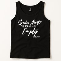 Spoiler Alert The Tomb was Empty Luke 24:24 Celebrating Easter Tank Top