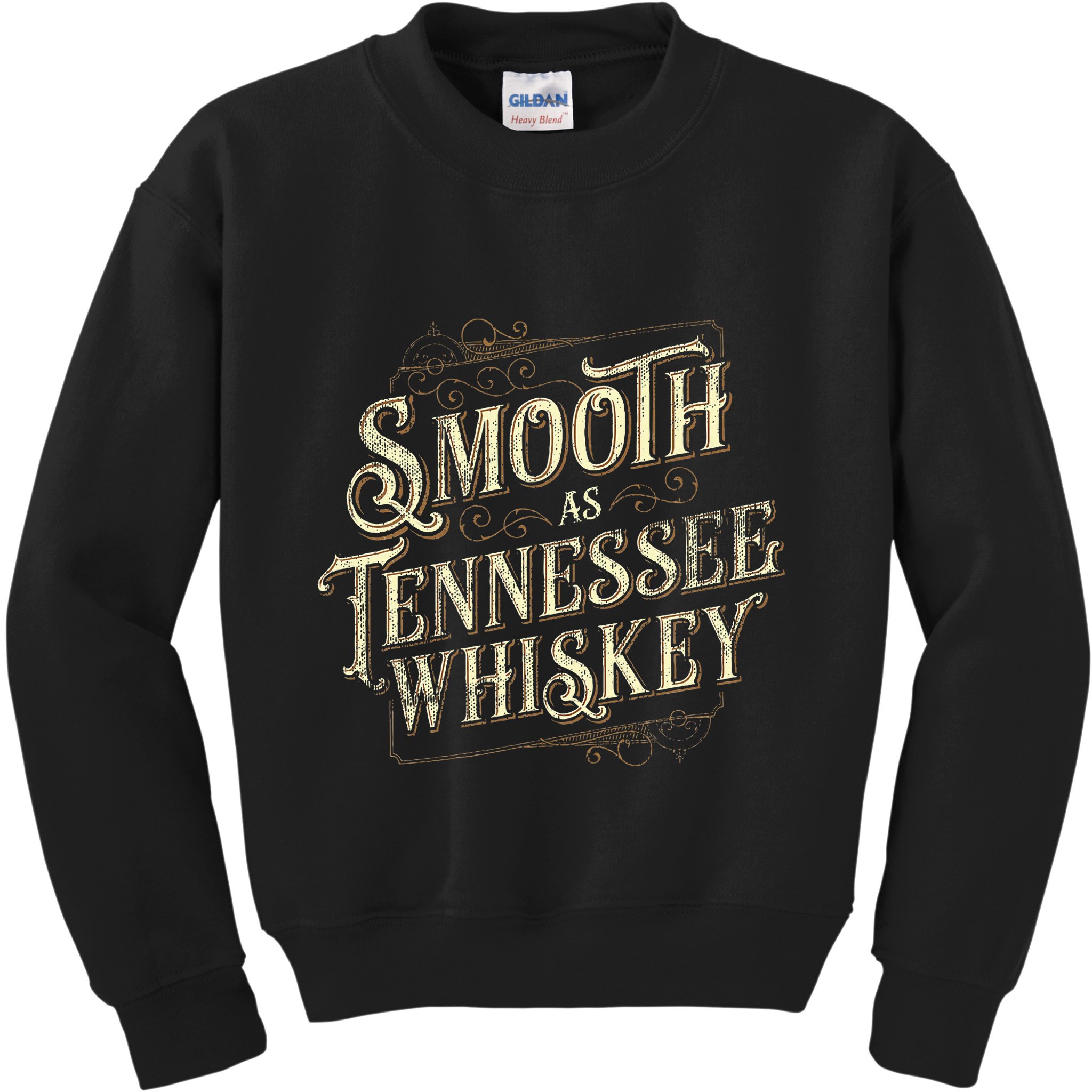 Smooth As Tennessee Whiskey Country Kids Sweatshirt