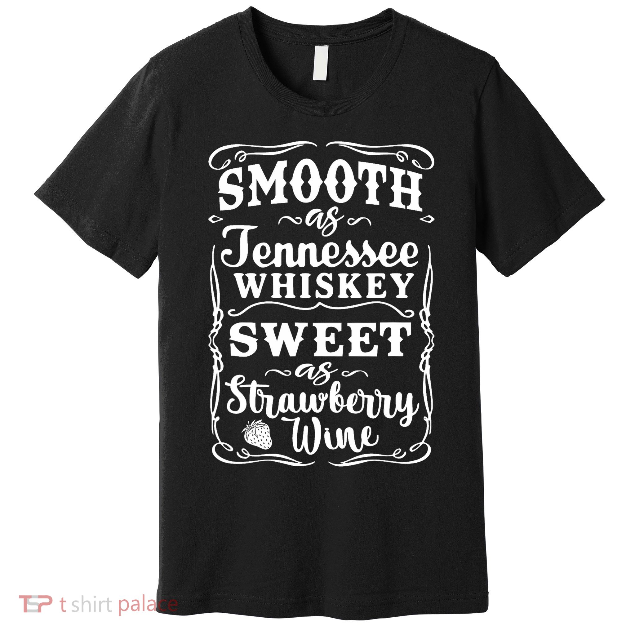 Smooth As Tennessee Whiskey Country Music Premium T-Shirt