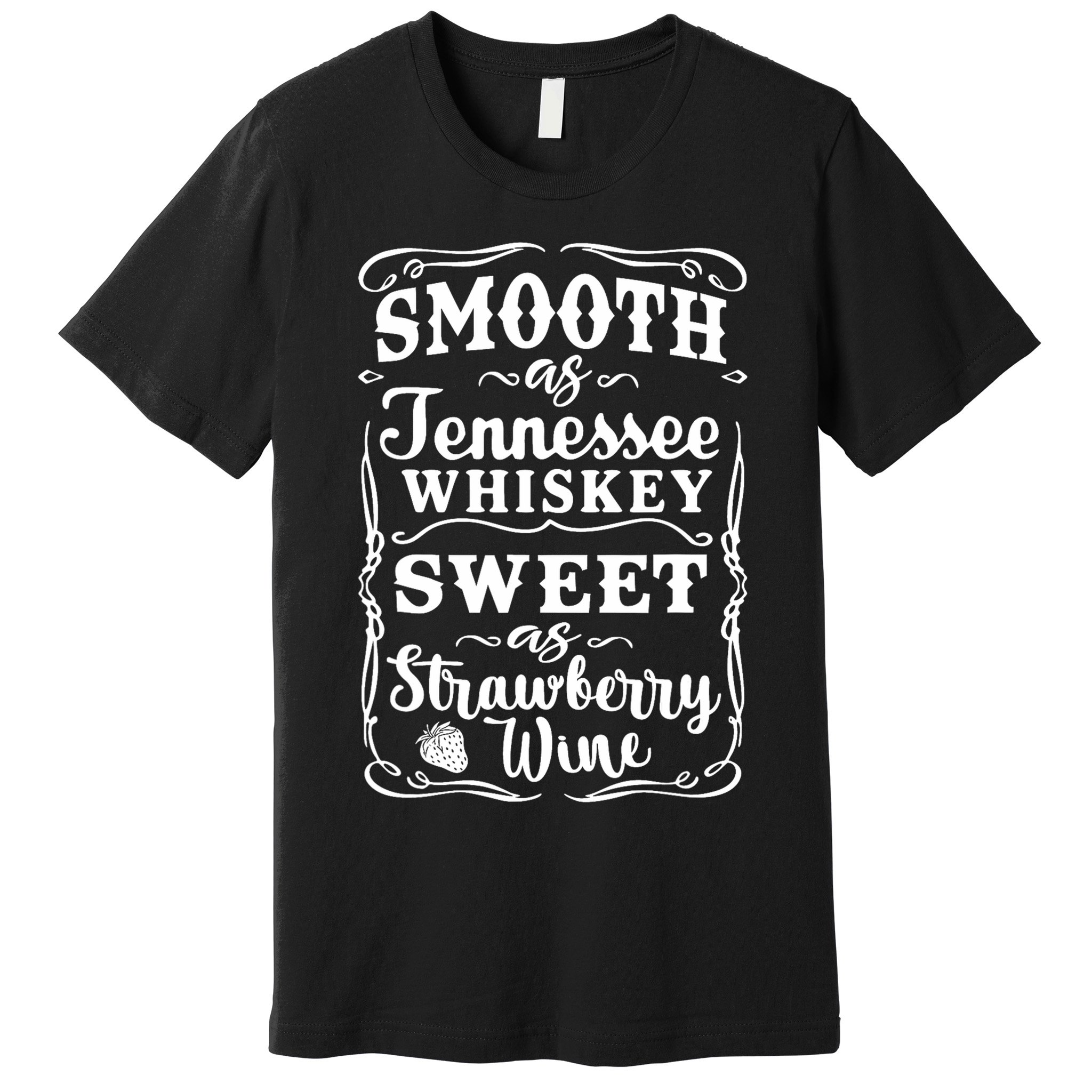 Smooth As Tennessee Whiskey Country Music Premium T-Shirt