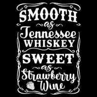 Smooth As Tennessee Whiskey Country Music Zip Tote Bag