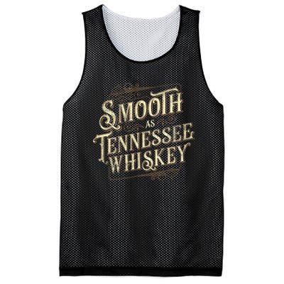 Smooth As Tennessee Whiskey Country Mesh Reversible Basketball Jersey Tank