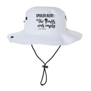 Spoiler Alert Tomb Was Empty Easter Funny Christian Gift Legacy Cool Fit Booney Bucket Hat