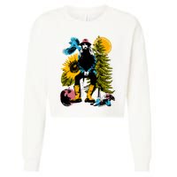 Stereospectral All Things Must Pass Cropped Pullover Crew