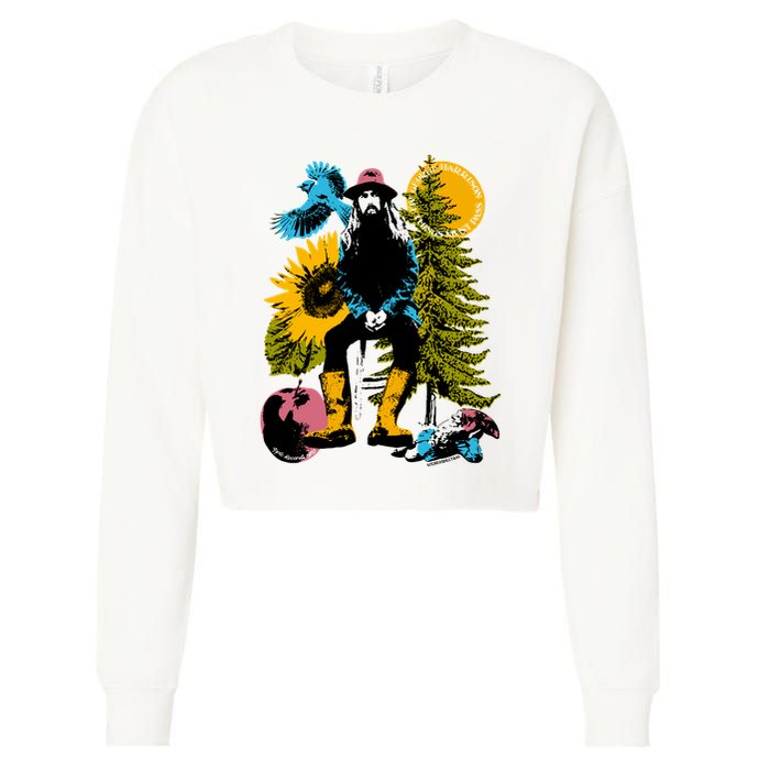 Stereospectral All Things Must Pass Cropped Pullover Crew