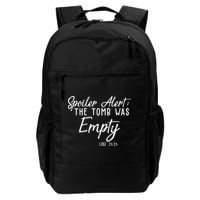 Spoiler Alert The Tomb Was Empty Christianity Backpack