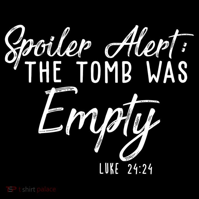 Spoiler Alert The Tomb Was Empty Christianity Cooling Performance Long Sleeve Crew