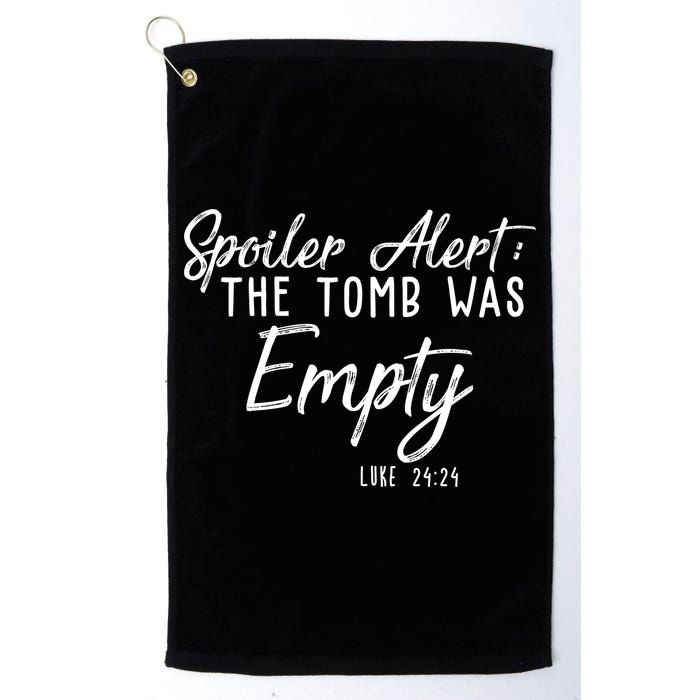Spoiler Alert The Tomb Was Empty Christianity Golf Towel