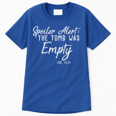 Spoiler Alert The Tomb Was Empty Christianity Tall T-Shirt