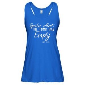 Spoiler Alert The Tomb Was Empty Christianity Ladies Essential Flowy Tank