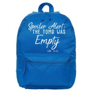 Spoiler Alert The Tomb Was Empty Christianity 16 in Basic Backpack