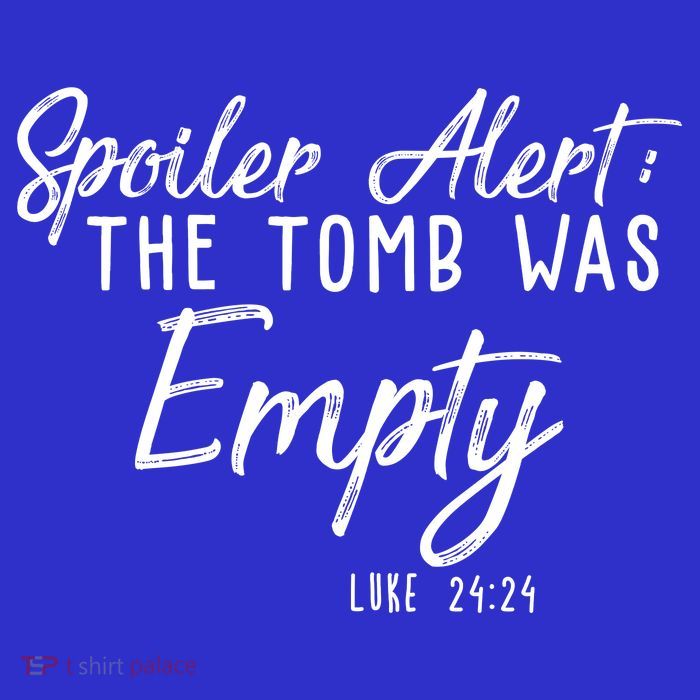 Spoiler Alert The Tomb Was Empty Christianity Bag