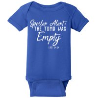 Spoiler Alert The Tomb Was Empty Christianity Baby Bodysuit