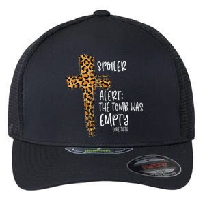 Spoiler Alert Tomb Was Empty Easter Religious Christian Gift Flexfit Unipanel Trucker Cap