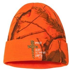 Spoiler Alert Tomb Was Empty Easter Religious Christian Gift Kati Licensed 12" Camo Beanie