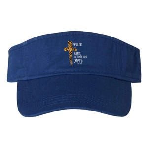 Spoiler Alert Tomb Was Empty Easter Religious Christian Gift Valucap Bio-Washed Visor