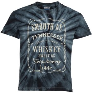 Smooth As Tennessee Whiskey Funny Humour Vacation Kids Tie-Dye T-Shirt