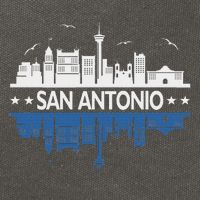 San Antonio Texas San Antonio Gift Cotton Canvas Backpack