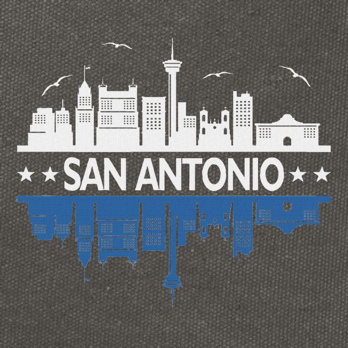 San Antonio Texas San Antonio Gift Cotton Canvas Backpack