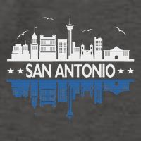 San Antonio Texas San Antonio Gift Vector Backpack
