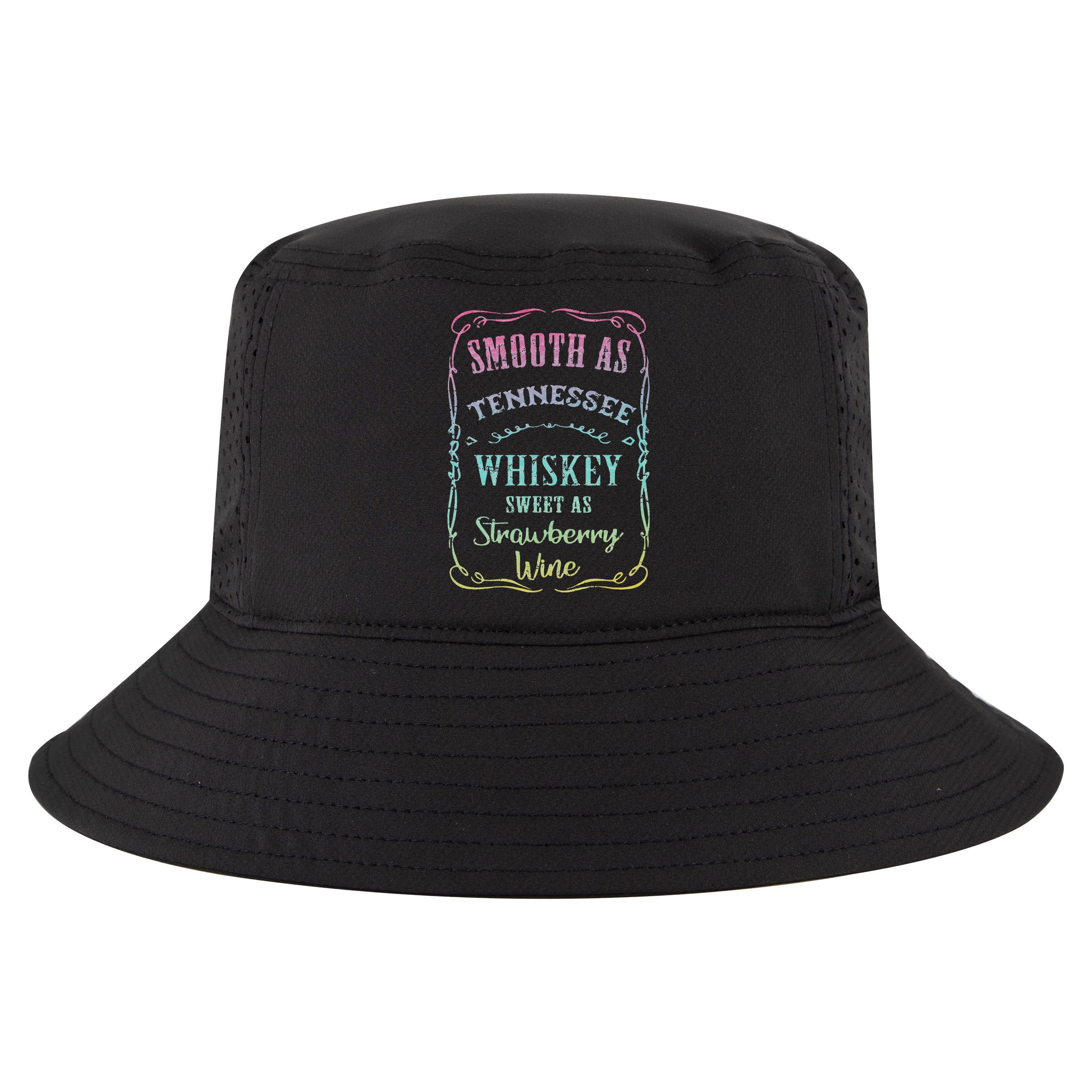 Smooth as Tennessee Whiskey Funny Vacation Cool Comfort Performance Bucket Hat