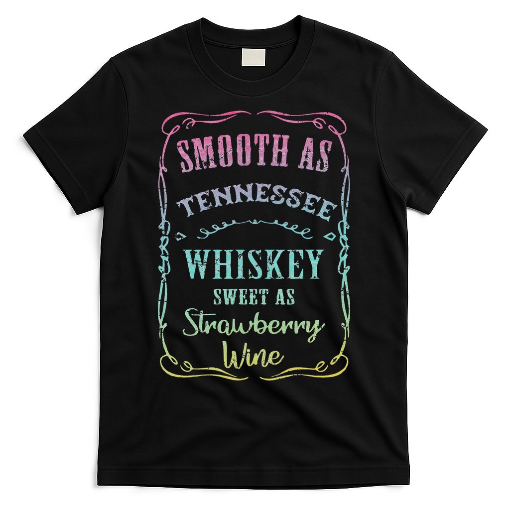 Smooth as Tennessee Whiskey Funny Vacation T-Shirt