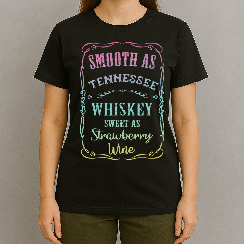 Smooth as Tennessee Whiskey Funny Vacation T-Shirt