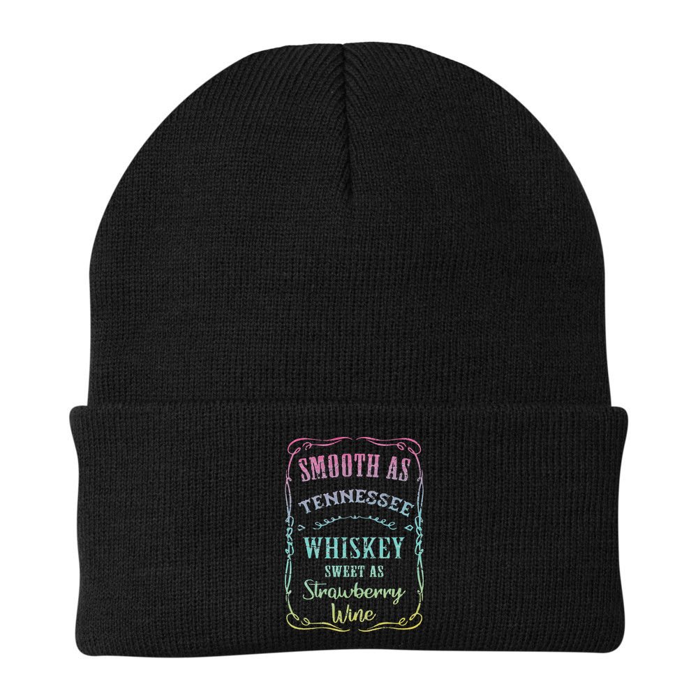 Smooth as Tennessee Whiskey Funny Vacation Beanie