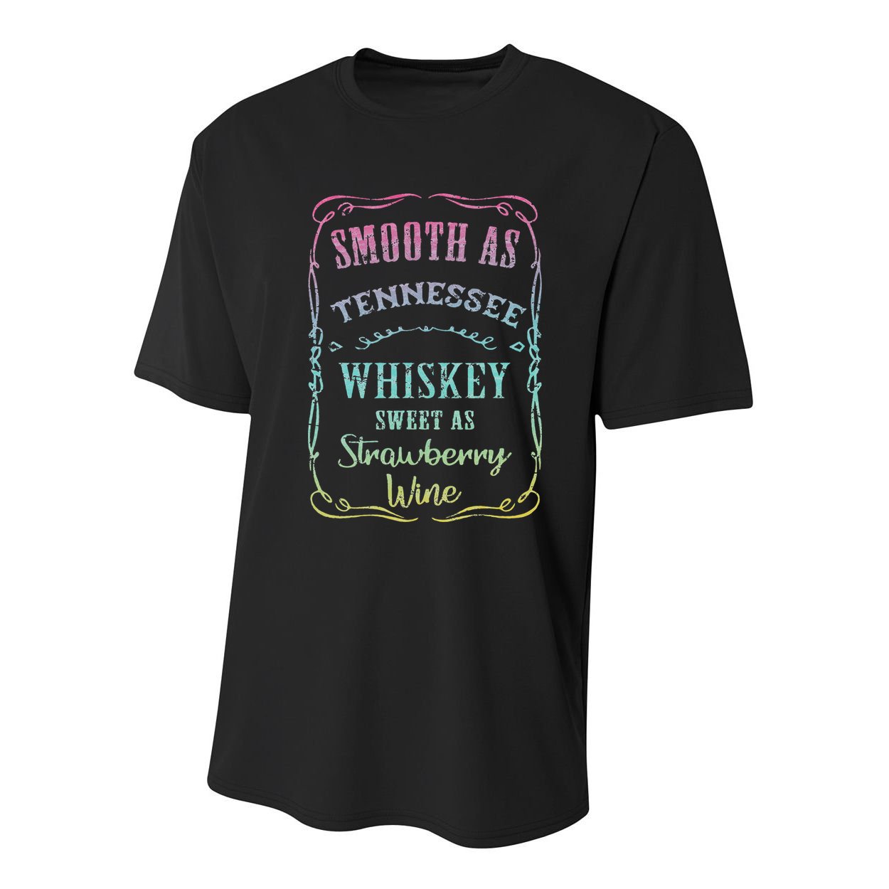 Smooth as Tennessee Whiskey Funny Vacation Youth Performance Sprint T-Shirt