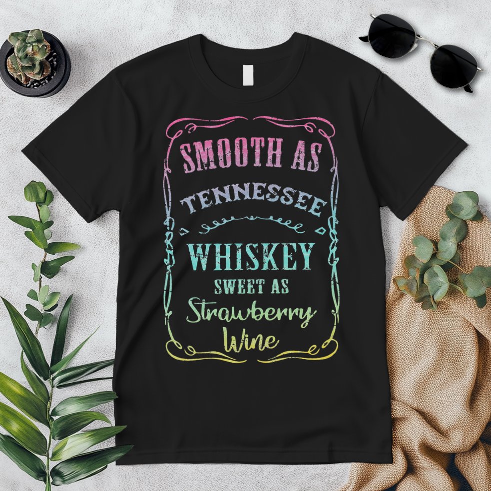 Smooth as Tennessee Whiskey Funny Vacation Premium T-Shirt