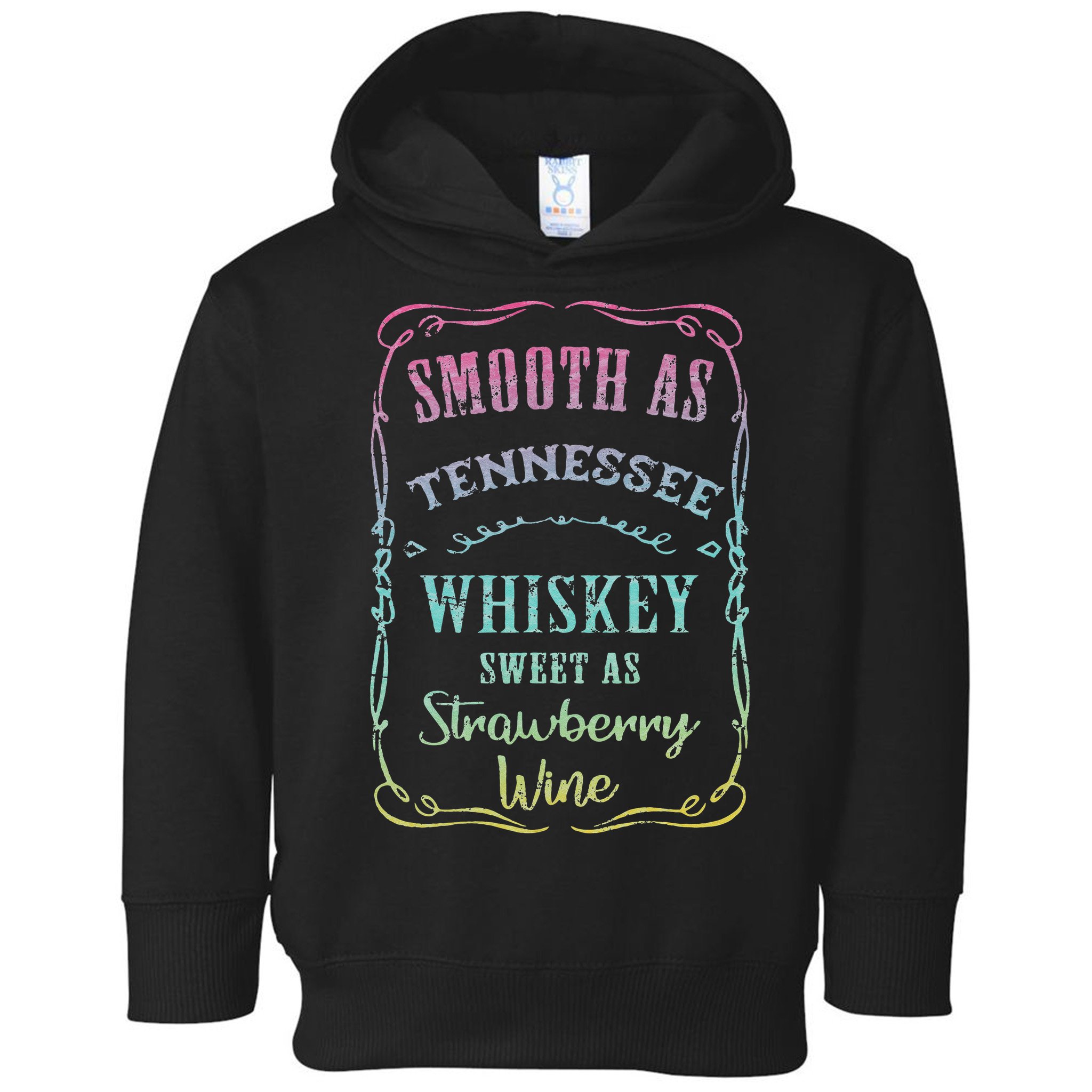 Smooth as Tennessee Whiskey Funny Vacation Toddler Hoodie