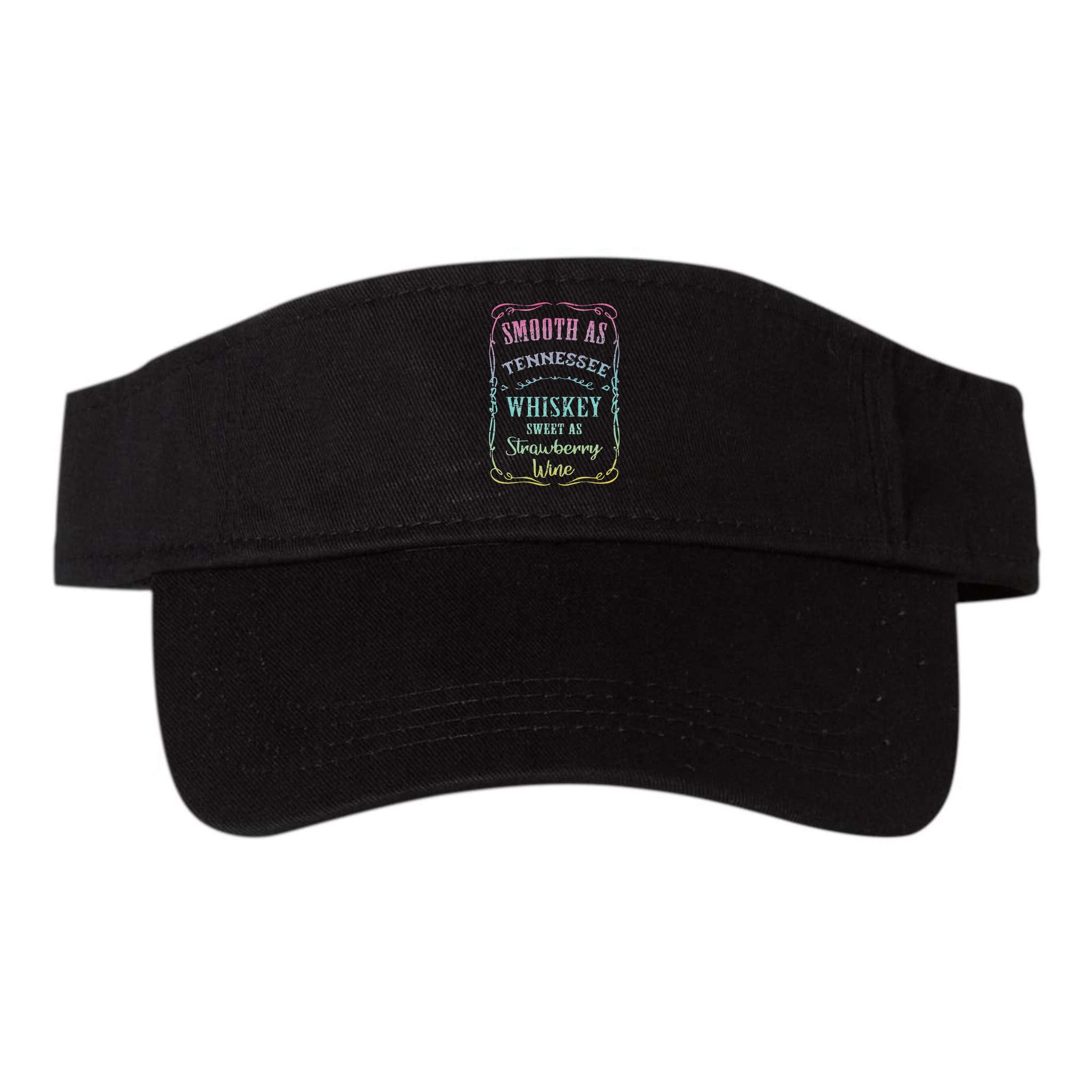 Smooth as Tennessee Whiskey Funny Vacation Visor