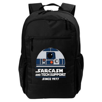 Sarcasm And Techsupport Since1977 Funny Daily Commute Backpack