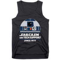 Sarcasm And Techsupport Since1977 Funny Tank Top