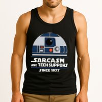 Sarcasm And Techsupport Since1977 Funny Tank Top