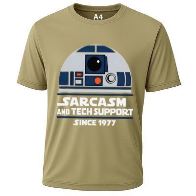 Sarcasm And Techsupport Since1977 Funny Cooling Performance Crew T-Shirt