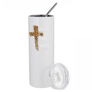 Spoiler Alert Tomb Was Empty Easter Religious Christian Gift Cute Gift Stainless Steel Tumbler